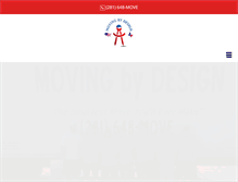 Tablet Screenshot of movingbydesign.com